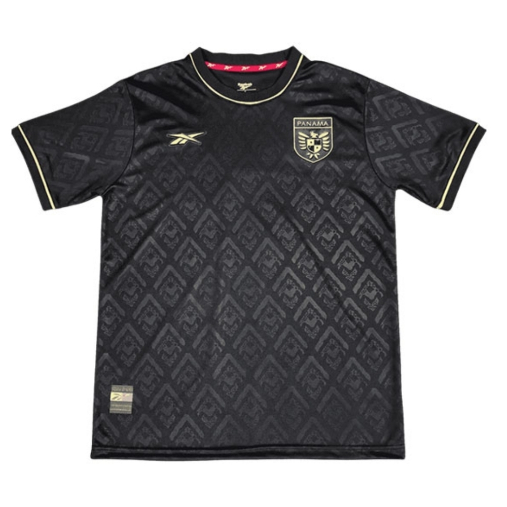 2XL Official Reebok Panama Soccer Jersey Black